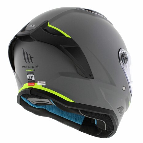 MT Stinger 2 integraalhelm mat grijs