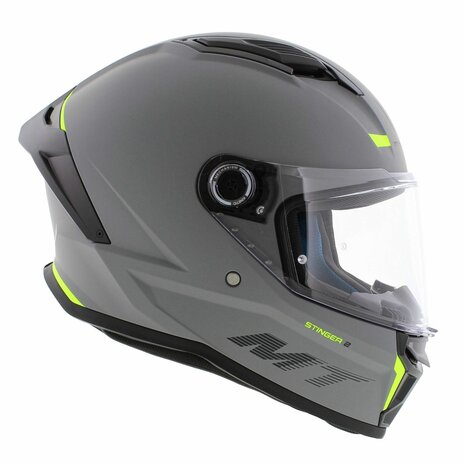 MT Stinger 2 integraalhelm mat grijs