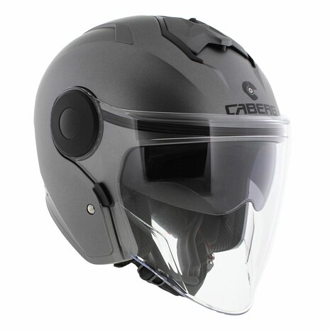 Caberg Jet Soho motorhelm mat titanium