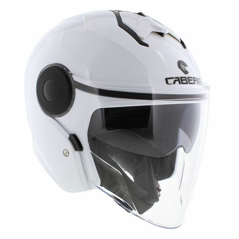 Caberg Jet Soho motorhelm glans wit