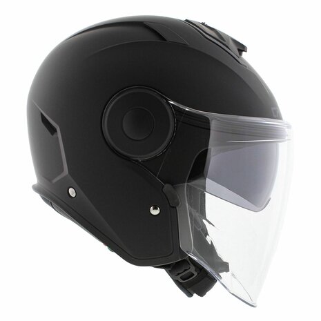 Caberg Jet Soho motorhelm mat zwart