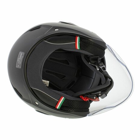Caberg Jet Soho motorhelm mat zwart
