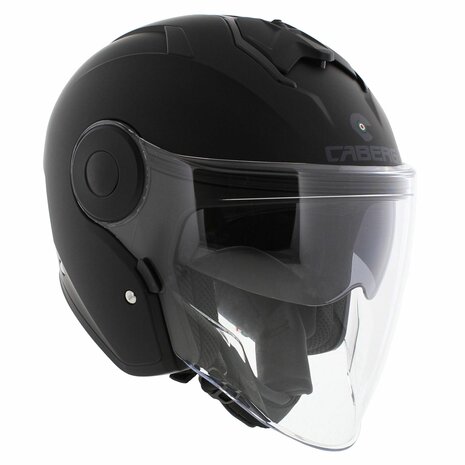 Caberg Jet Soho motorhelm mat zwart