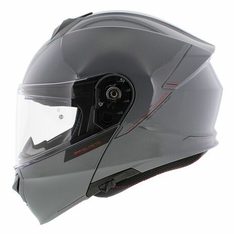 MT Genesis SV systeemhelm glans grijs