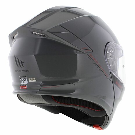 MT Genesis SV systeemhelm glans grijs