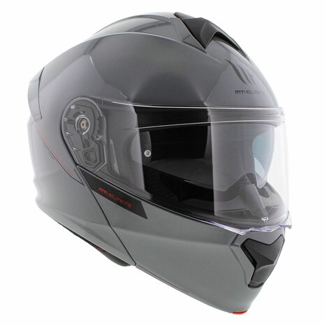 MT Genesis SV systeemhelm glans grijs