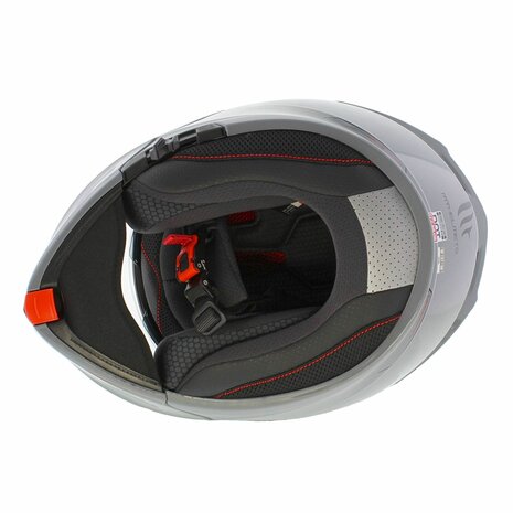 MT Genesis SV systeemhelm glans grijs