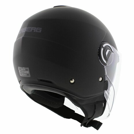 Caberg motorhelm Jet Riviera V4 X mat zwart