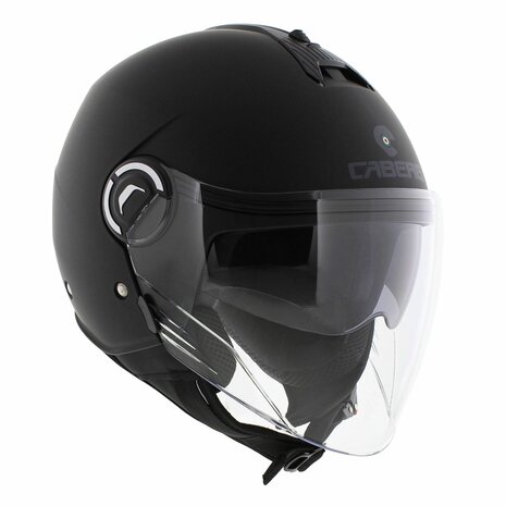 Caberg motorhelm Jet Riviera V4 X mat zwart