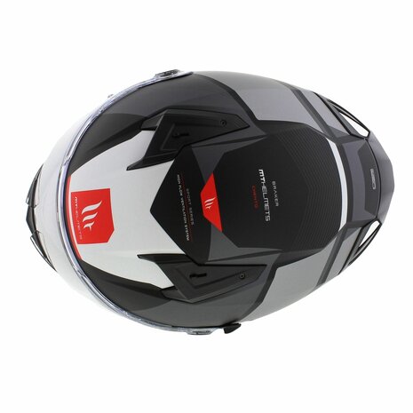 MT Braker SV helm Chento mat grijs zwart