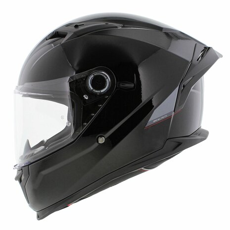 MT Braker SV helm solid glans zwart