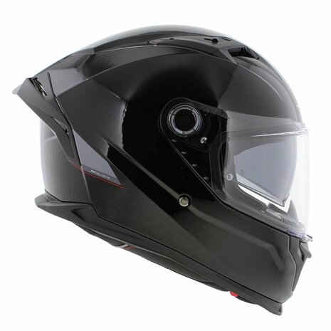 MT Braker SV helm solid glans zwart