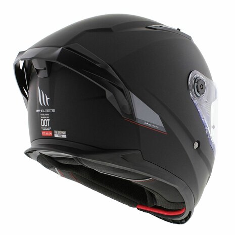 MT Braker SV helm solid mat zwart