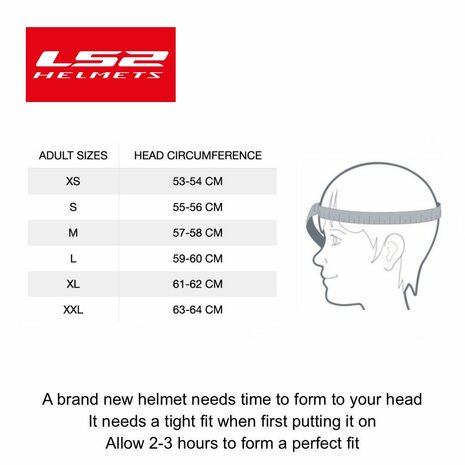 LS2 OF599 Spitfire II helm single mono mat zwart