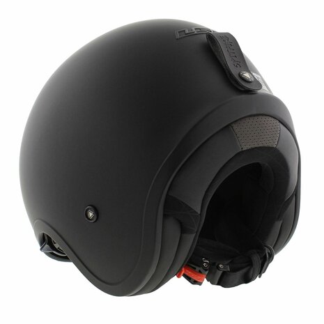 LS2 OF599 Spitfire II helm single mono mat zwart