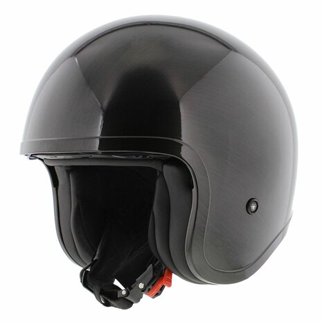 LS2 OF599 Spitfire II helm Jeans glans titanium