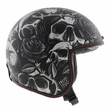 MT Jethelm Le Mans II SV S Breakout mat grijs
