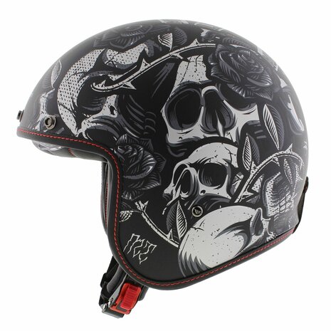 MT Jethelm Le Mans II SV S Breakout mat grijs