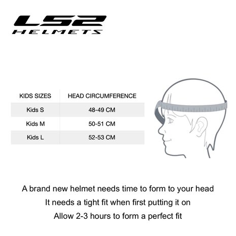 LS2 MX437 Fast EVO II mini kinder crosshelm Gorilla glans paars
