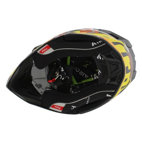 Airoh Twist 3.0 crosshelm Adventure mat grijs zwart oranje