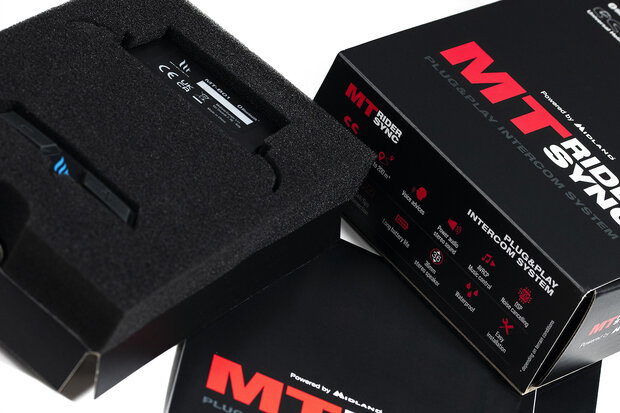 MT / AXXIS Rider Sync intercom - Bluetooth motorhelm communicatie systeem van Midland