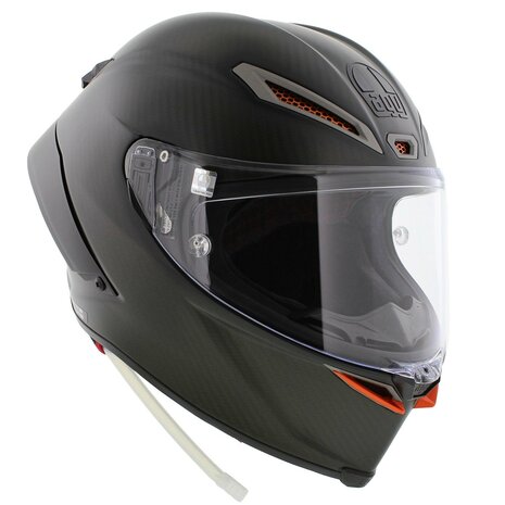 AGV Pista GP RR Helm Electrum Mono Mat Zwart Carbon Rood (2206)
