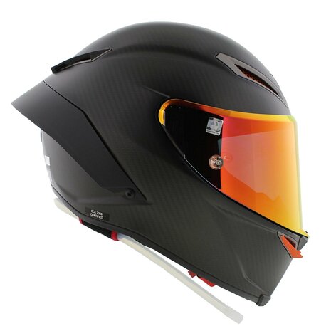 AGV Pista GP RR Helm Electrum Mono Mat Zwart Carbon Rood (2206)
