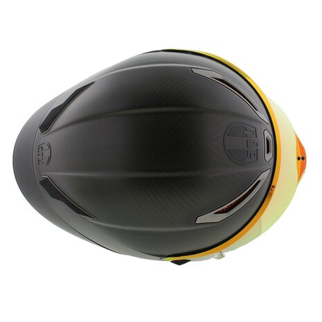 AGV Pista GP RR Helm Electrum Mono Mat Zwart Carbon Rood (2206)