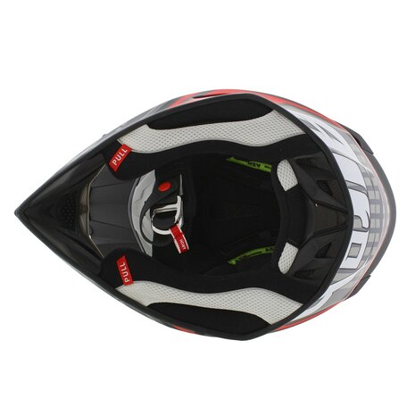 Airoh Aviator Ace 2 crosshelm Proud - mat rood zwart grijs