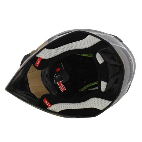 Airoh Aviator Ace 2 crosshelm Sake - mat zwart goud