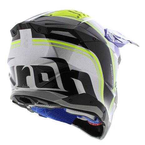 Airoh Helm Aviator 3 AMS&sup2; Hima glans blauw grijs zwart
