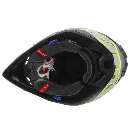 Airoh Helm Aviator 3 AMS&sup2; Monarch mat grijs zwart fluo geel