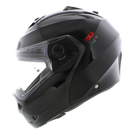 Caberg Duke X Smart glans zwart systeemhelm