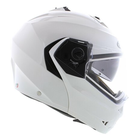 Caberg Duke X glans wit systeemhelm