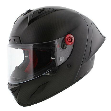 Shark Aeron GP Carbon mat carbon zwart motorhelm