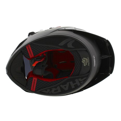 Shark Aeron GP Carbon mat carbon zwart motorhelm