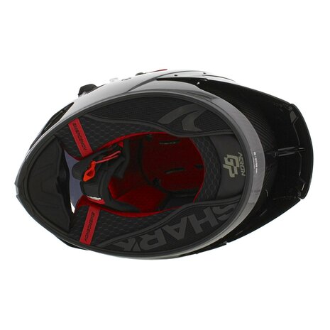 Shark Aeron GP Carbon glans carbon zwart motorhelm