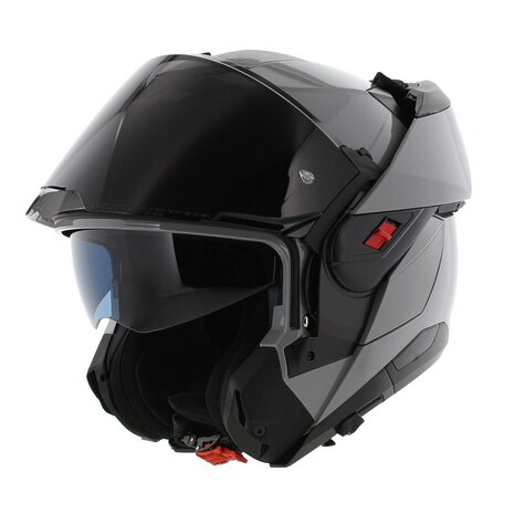 Shark Oxo helm Shadow glans nardo grijs - Dark Shadow Edition inclusief extra vizier