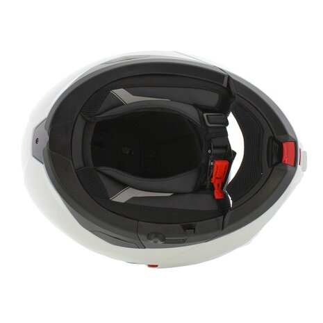 Shark Oxo helm solid glans wit - systeemhelm motorhelm