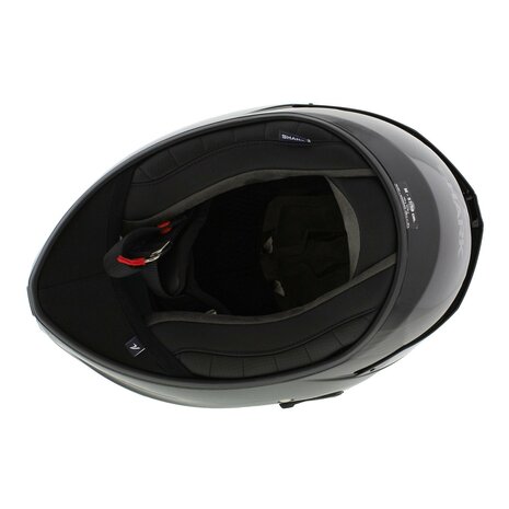Shark Spartan RS carbon skin glans zwart motorhelm