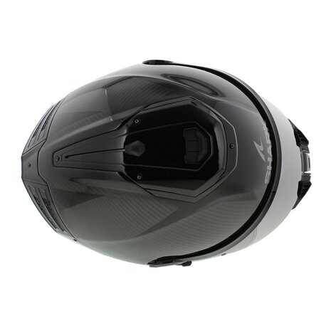 Shark Spartan RS carbon skin glans zwart motorhelm