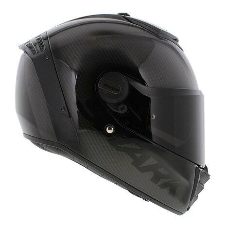 Shark Spartan RS carbon skin glans zwart motorhelm