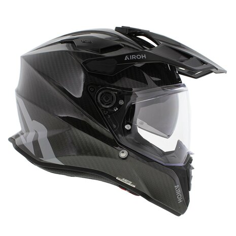 Airoh Commander 2 Carbon Adventure motor helm glans carbon zwart