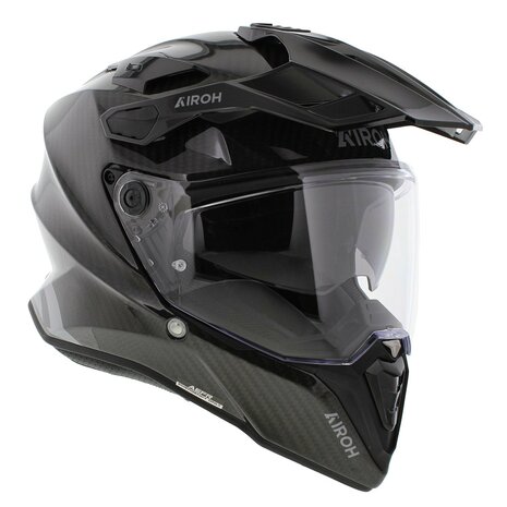 Airoh Commander 2 Carbon Adventure motor helm glans carbon zwart