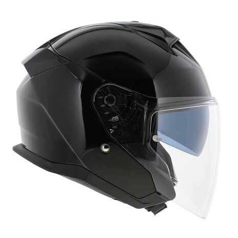 Shark Skwal Jet helm solid glans zwart