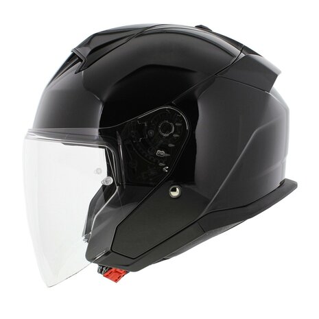 Shark Skwal Jet helm solid glans zwart