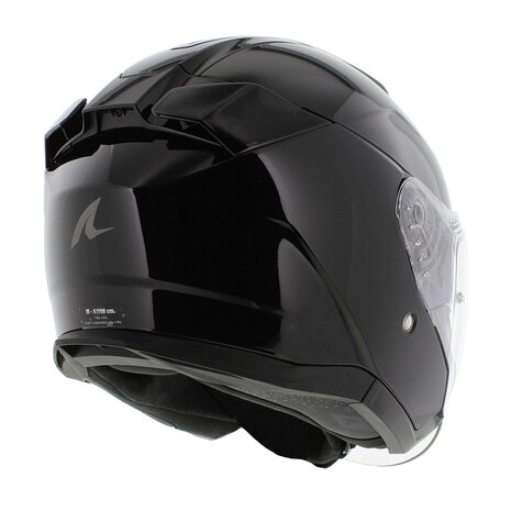 Shark Skwal Jet helm solid glans zwart