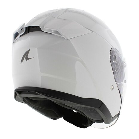 Shark Skwal Jet helm solid glans wit