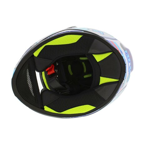 LS2 FF812 kinder integraal helm Next Level glans wit