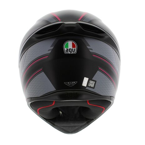 AGV K1 S Motorhelm Sling mat zwart roze